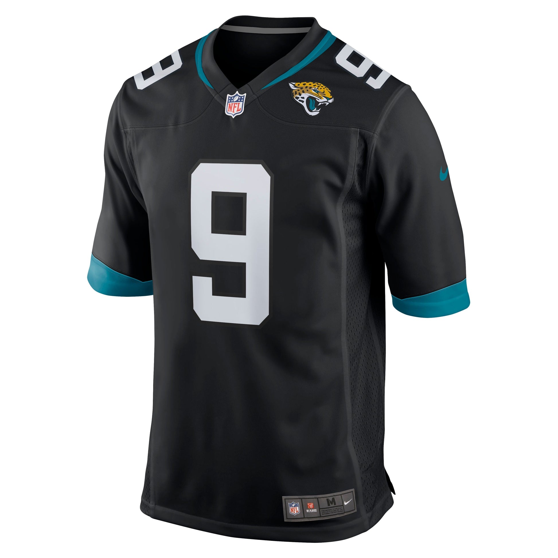 Logan Cooke Jacksonville Jaguars Game Jersey - Black football jersey product view 2