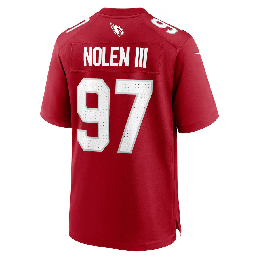 Arizona Cardinals Walter Nolen Cardinal 2025 NFL Draft First Round Pick Game Jersey football jersey product view 3