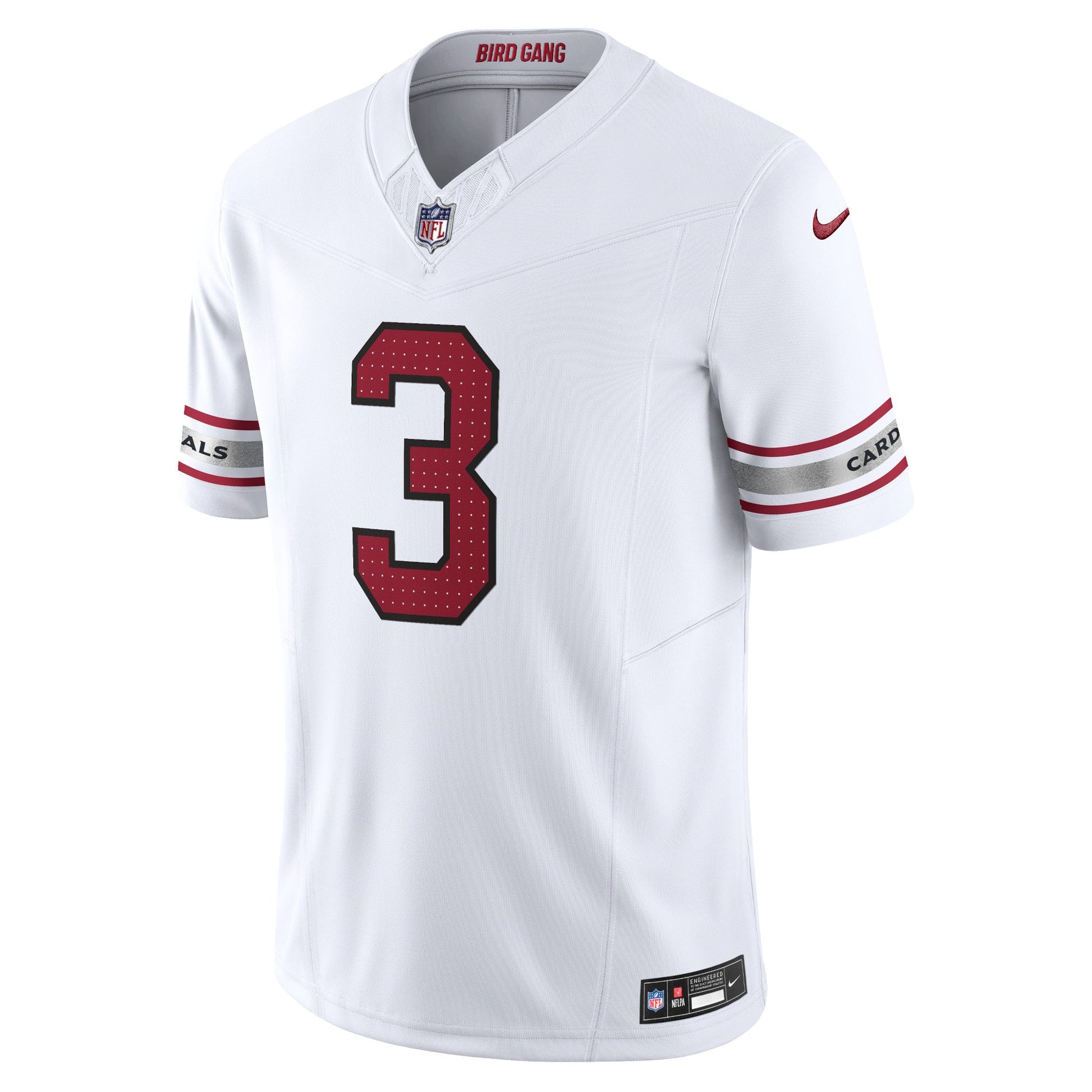 Budda Baker Arizona Cardinals Vapor F.U.S.E. Limited Jersey - White football jersey product view 2