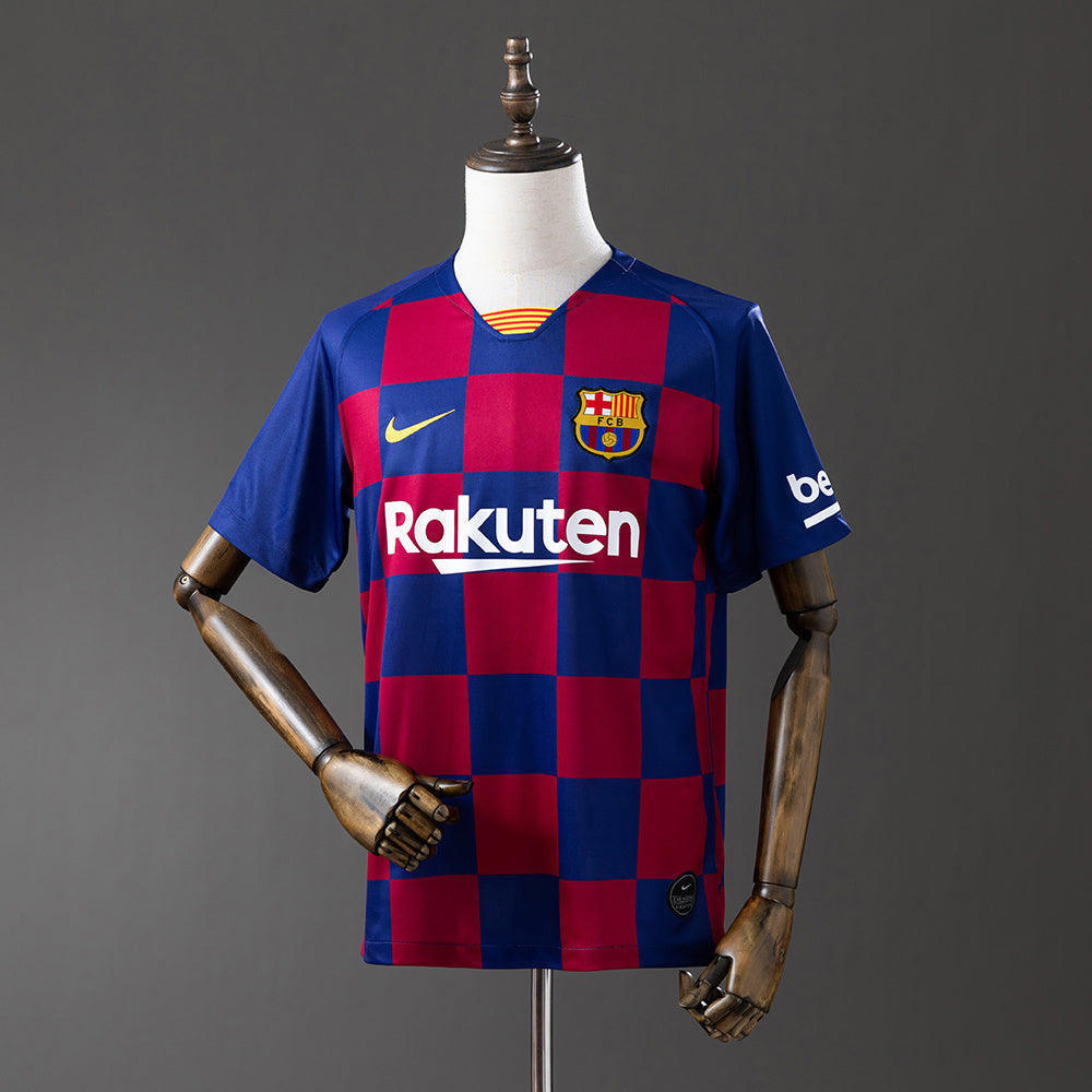 Barcelona 19/20 Home Retro Jersey sports jersey product view 1