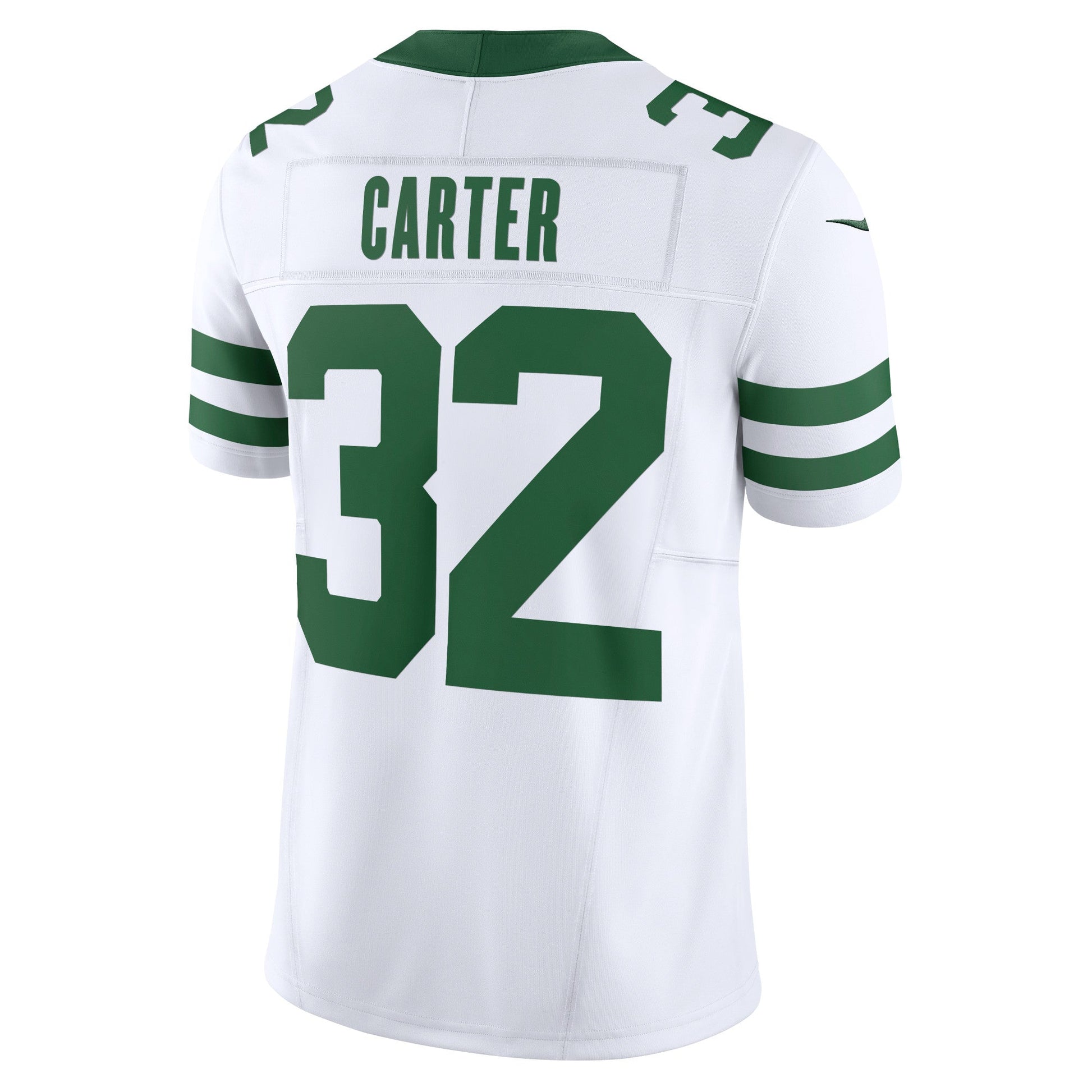 Michael Carter New York Jets Vapor F.U.S.E. Limited Jersey - Legacy White football jersey product view 3