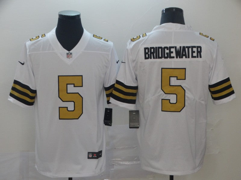 Men's New Orleans Saints Teddy Bridgewater White Player Game Jersey football jersey product view 1