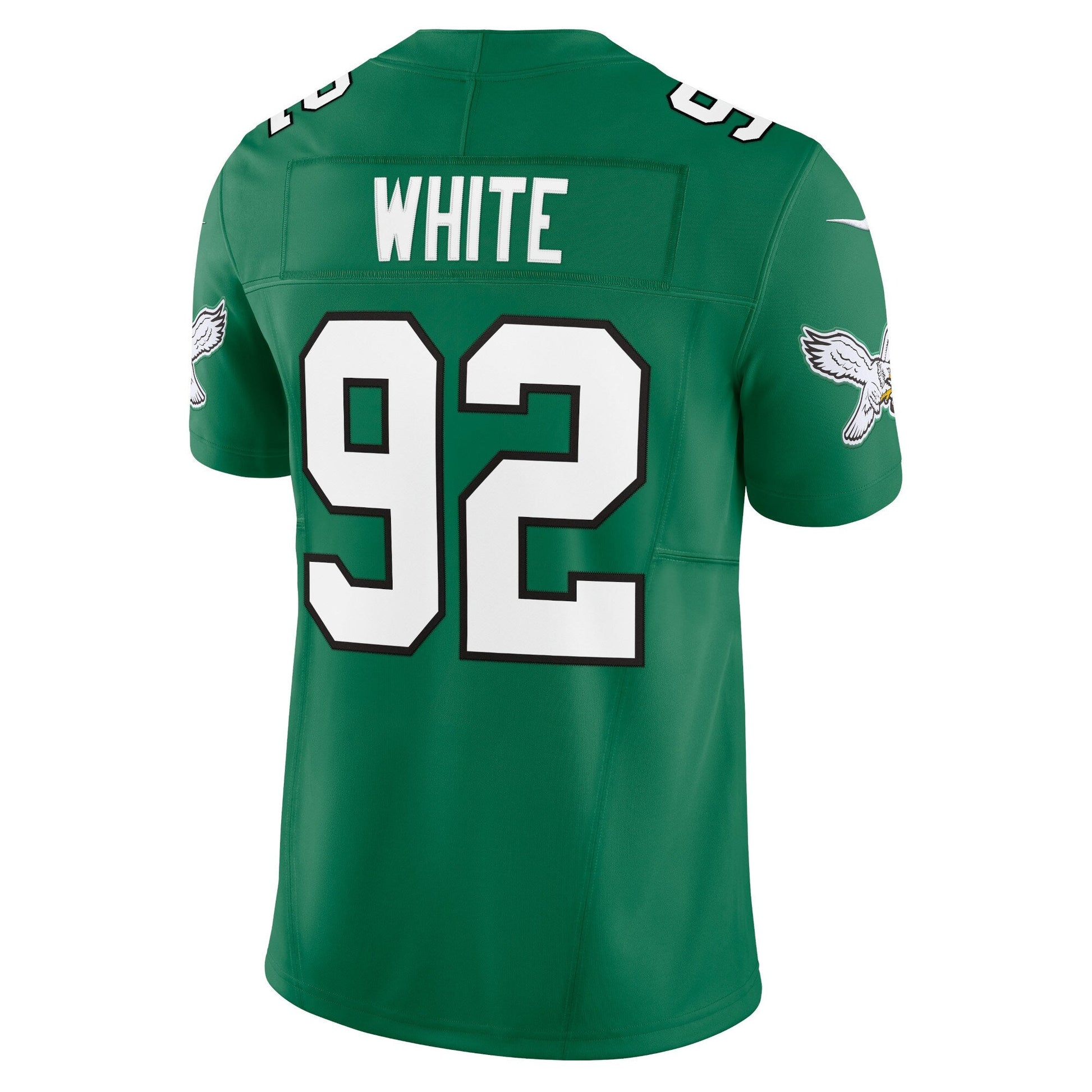 Reggie White Philadelphia Eagles Alternate Vapor F.U.S.E. Limited Jersey - Kelly Green football jersey product view 3