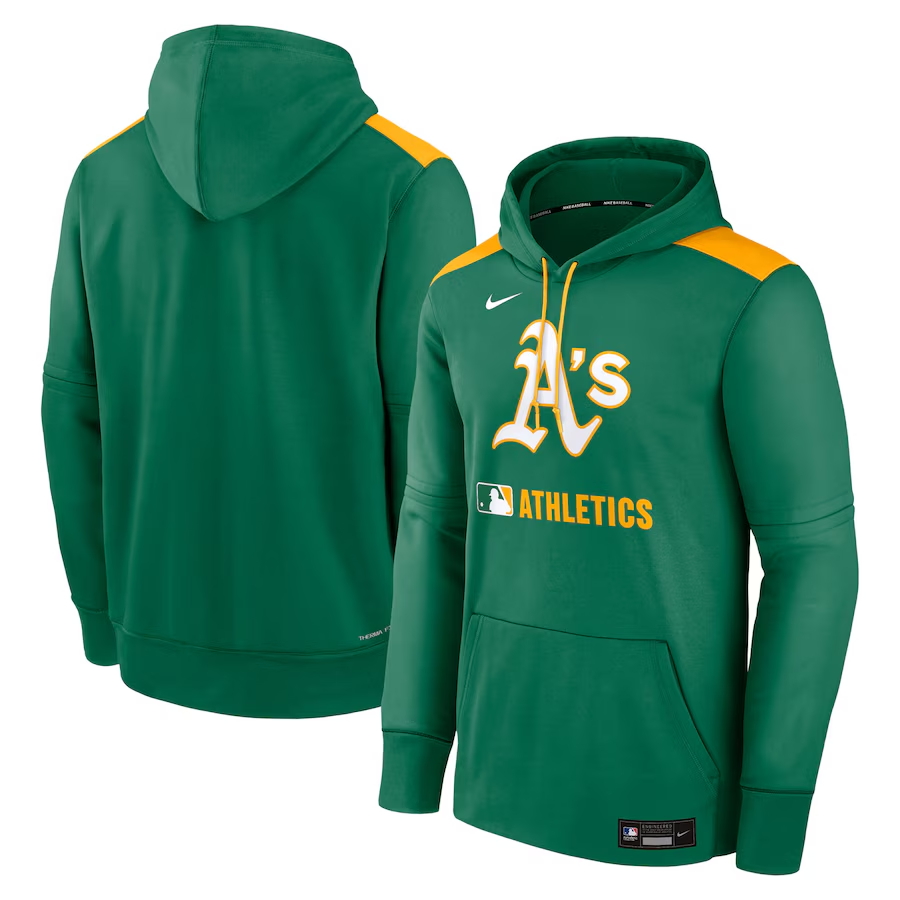 Oakland Athletics Performance Pullover Hoodie baseball jersey product view 1