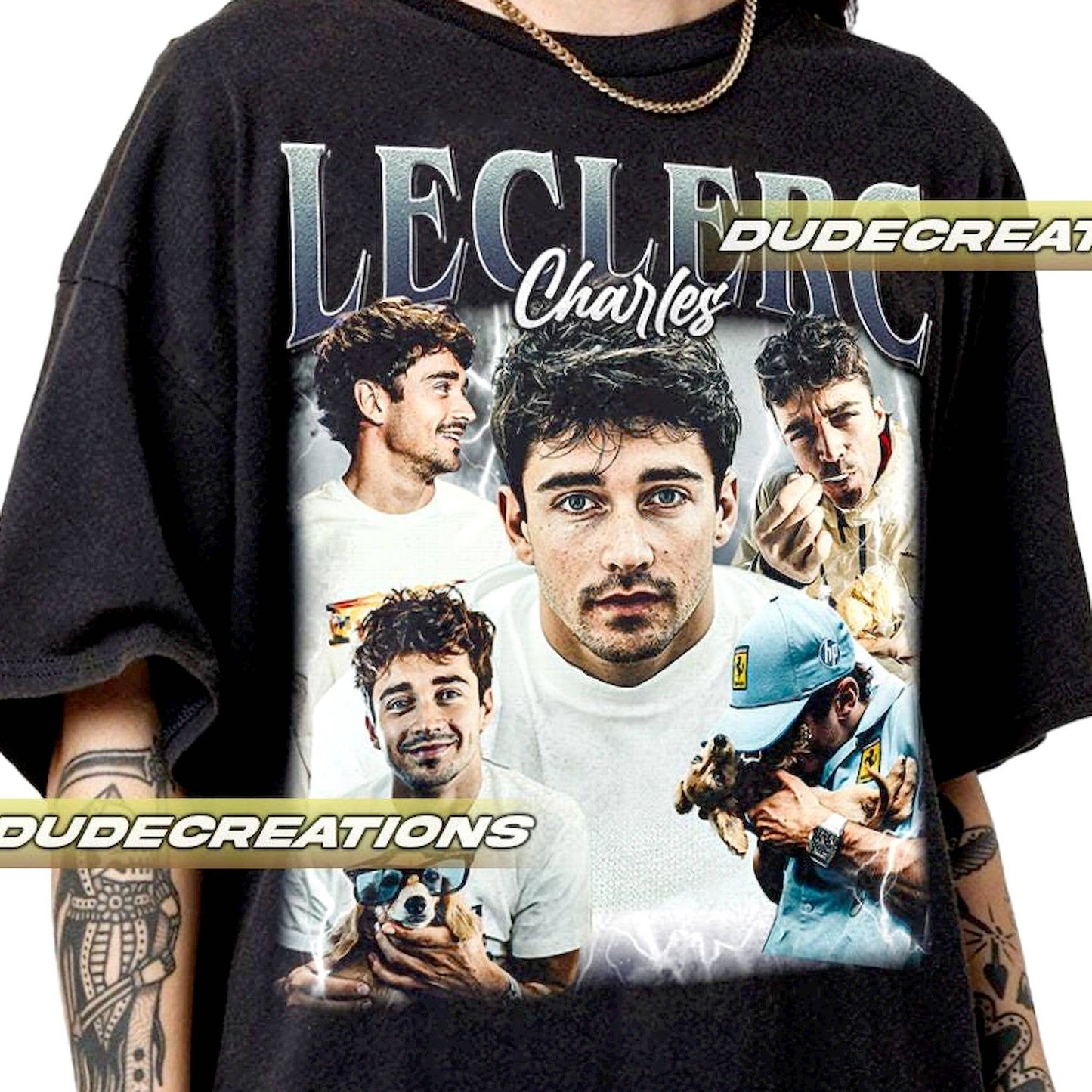 Limited Charles Leclerc Vintage T-Shirt, Unisex Fan Gift Tee Unisex T-shirt, Sweatshirt, Hoodie, Long Sleeve Tee - T-Shirt, Sweatshirt, Hoodie