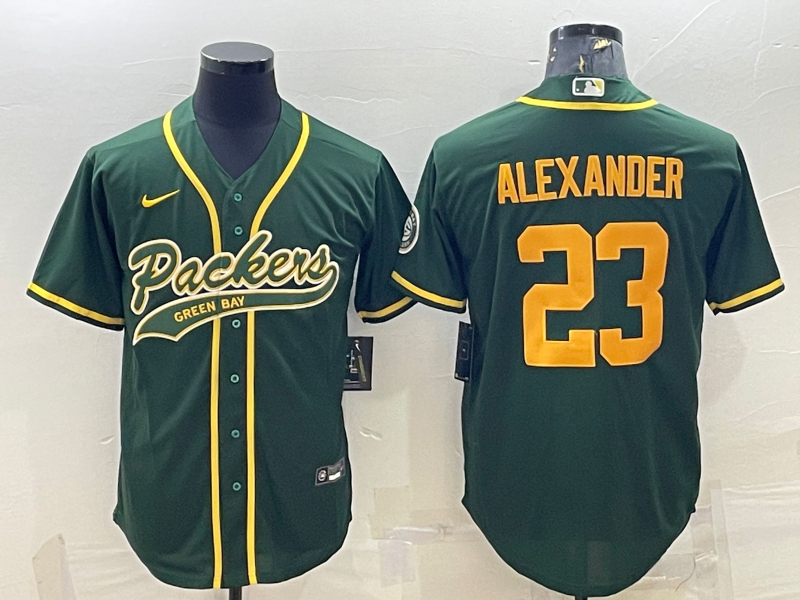 Men's Green Bay Packers Jaire Alexander Green Player Jersey Joint Edition football jersey product view 1