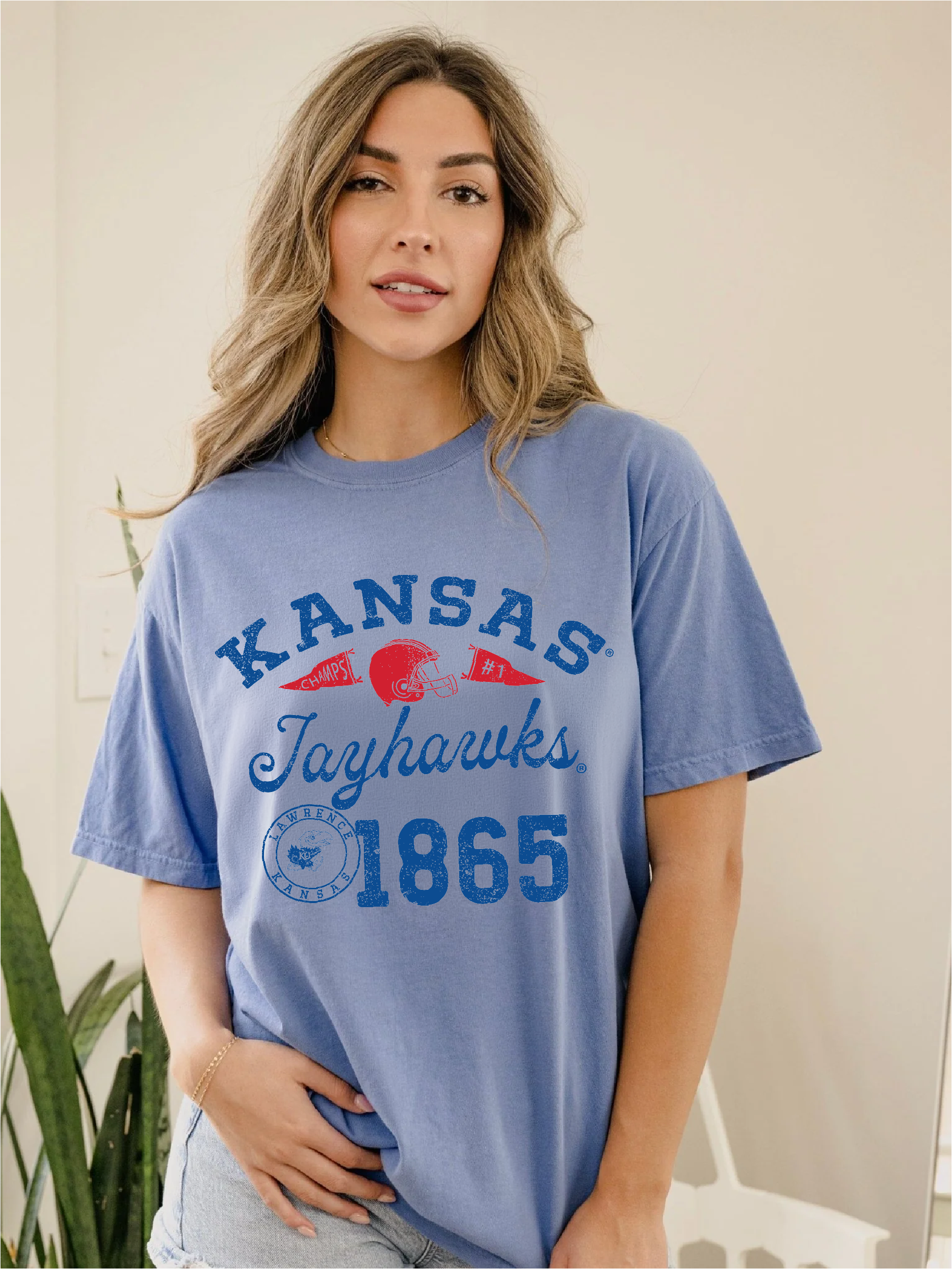 Ku Kansas Jayhawks Football Icon Mystic Blue Cc Tee Unisex T-shirt, Sweatshirt, Hoodie, Long Sleeve Tee - T-Shirt, Sweatshirt, Hoodie