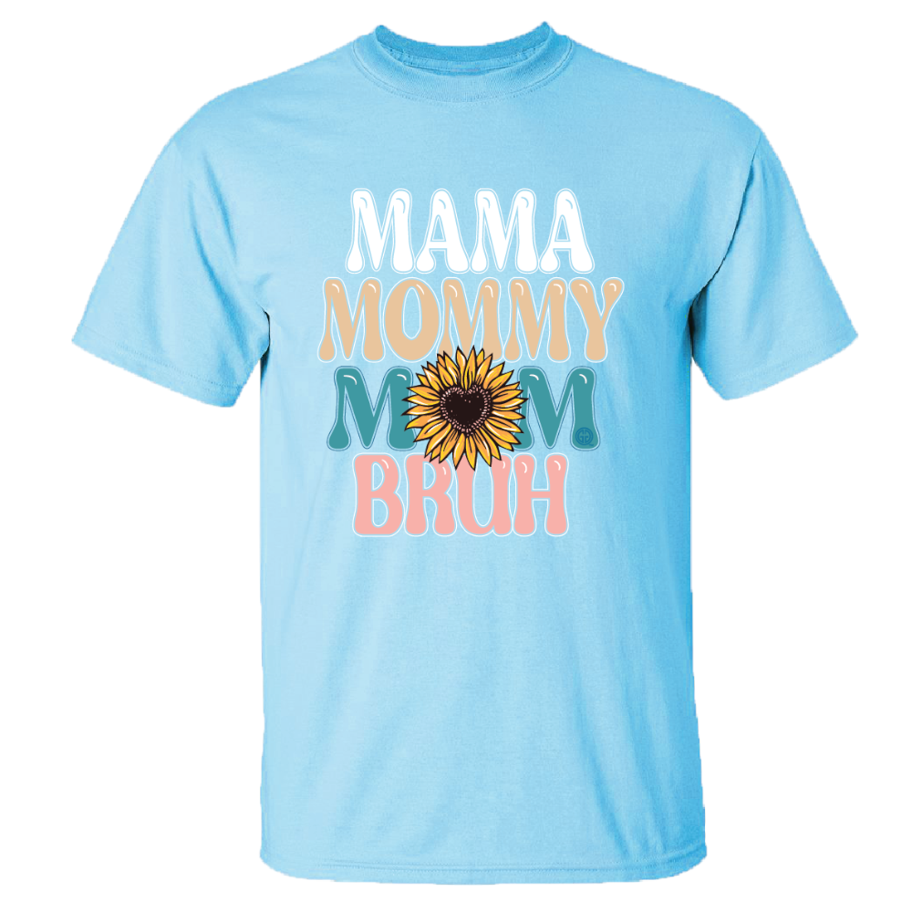 2668 Mom Mommy-Sky Blue Unisex T-shirt, Sweatshirt, Hoodie, Long Sleeve Tee - T-Shirt, Sweatshirt, Hoodie