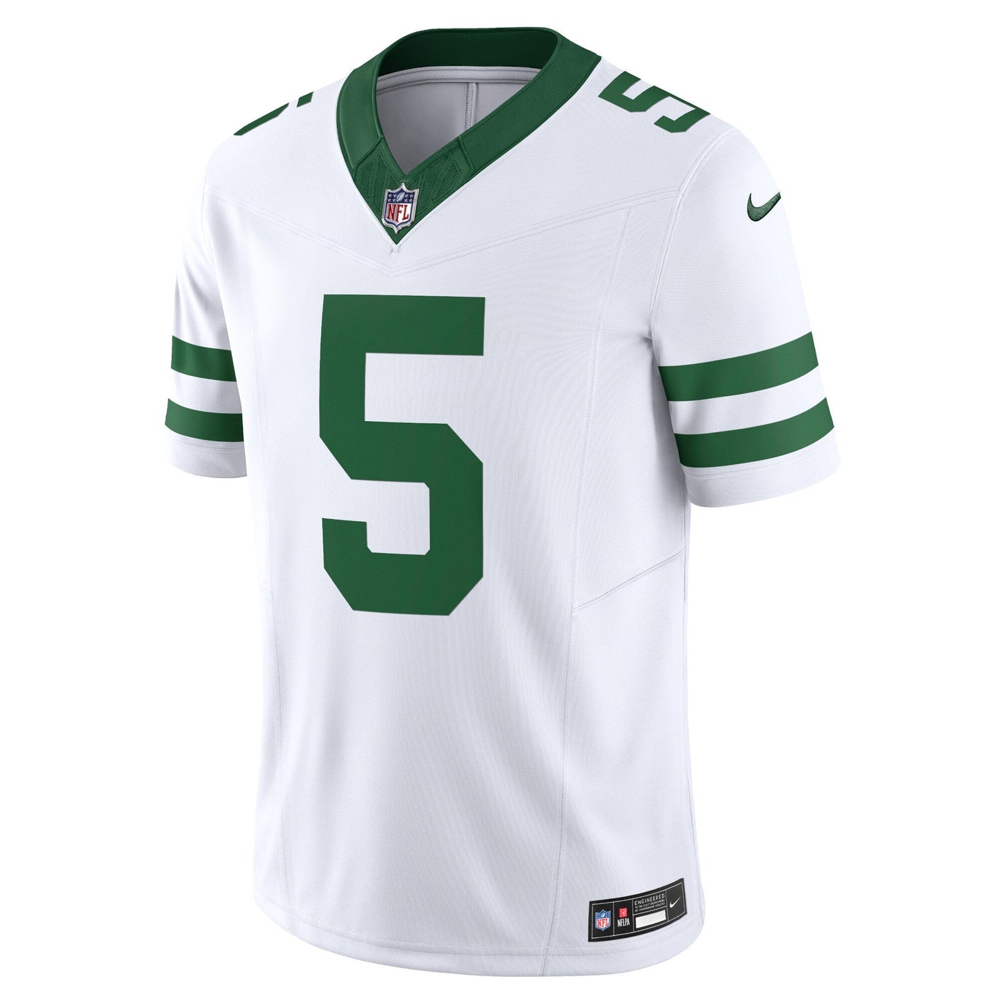 Garrett Wilson New York Jets Vapor F.U.S.E. Limited Jersey - Legacy White football jersey product view 2