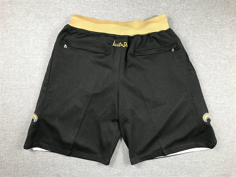 Men's New Orleans Saints Black Pocket Shorts football jersey product view 2