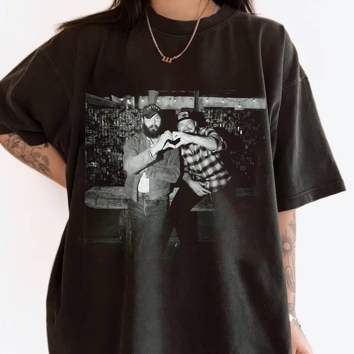 Vintage 'i Had Some Help' Wallen & Malone Tee Unisex T-shirt, Sweatshirt, Hoodie, Long Sleeve Tee - T-Shirt, Sweatshirt, Hoodie