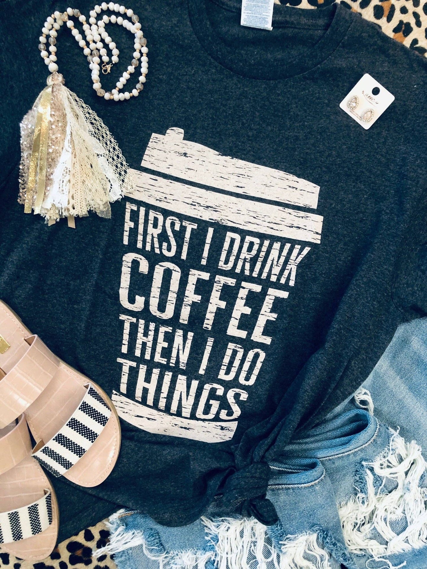Coffee Tee Unisex T-shirt, Sweatshirt, Hoodie, Long Sleeve Tee - T-Shirt, Sweatshirt, Hoodie