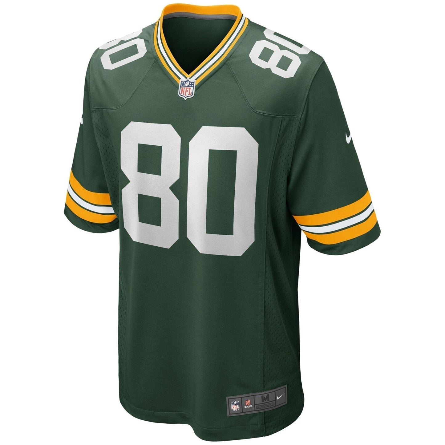 Donald Driver Green Bay Packers Game Retired Jersey - Green football jersey product view 2