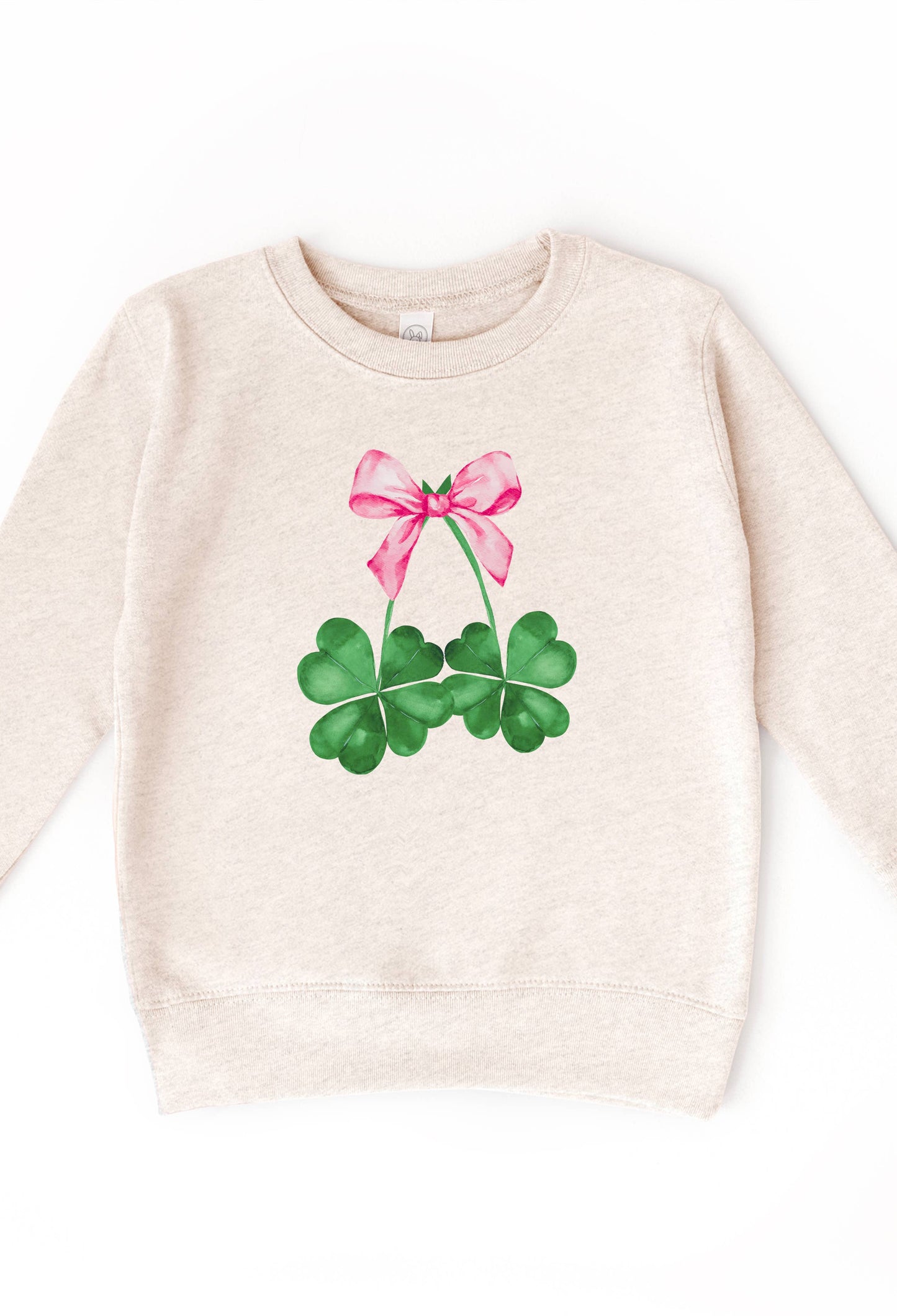 Clover Bow Unisex T-shirt, Sweatshirt, Hoodie, Long Sleeve Tee - T-Shirt, Sweatshirt, Hoodie