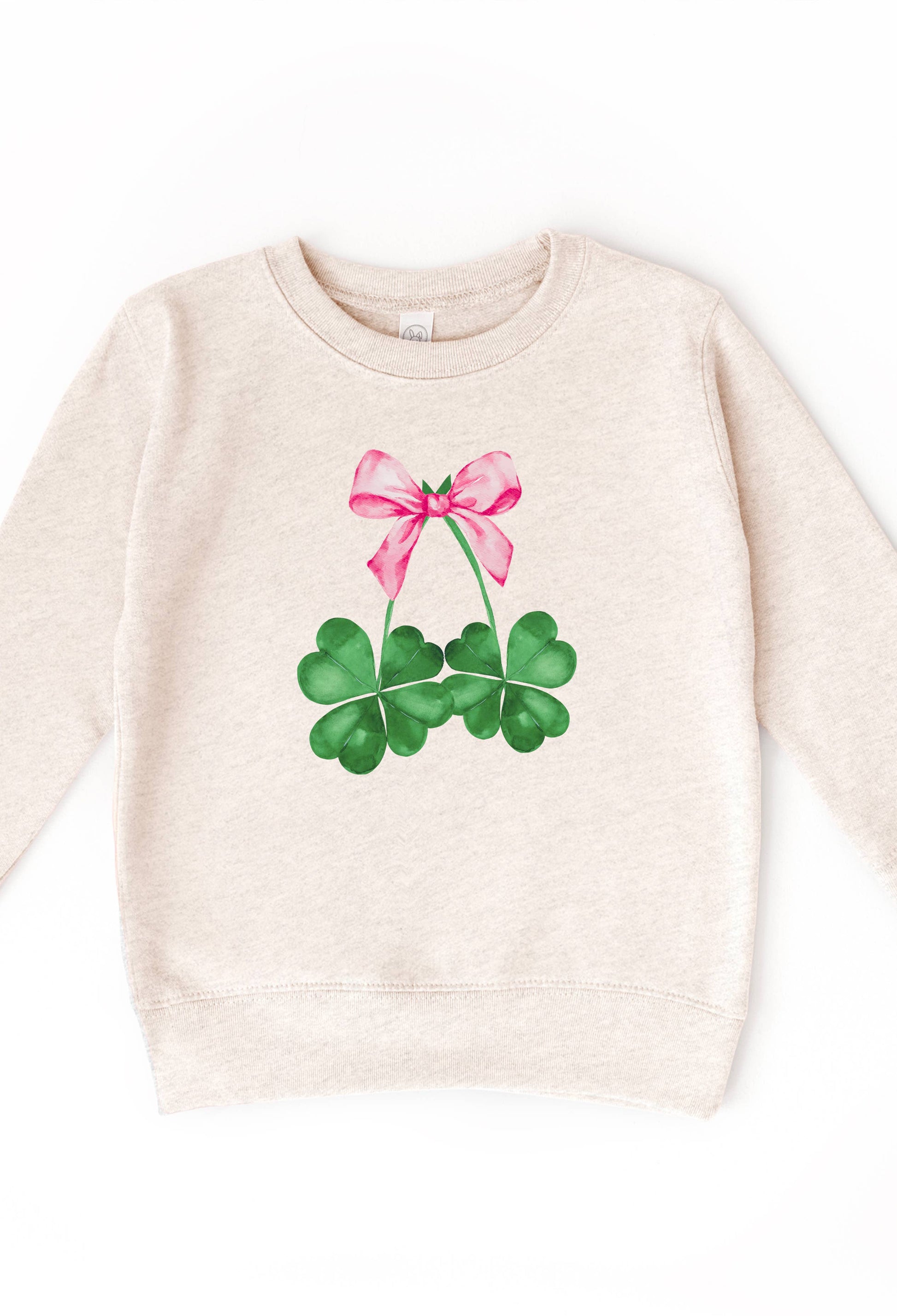 Clover Bow Unisex T-shirt, Sweatshirt, Hoodie, Long Sleeve Tee - T-Shirt, Sweatshirt, Hoodie