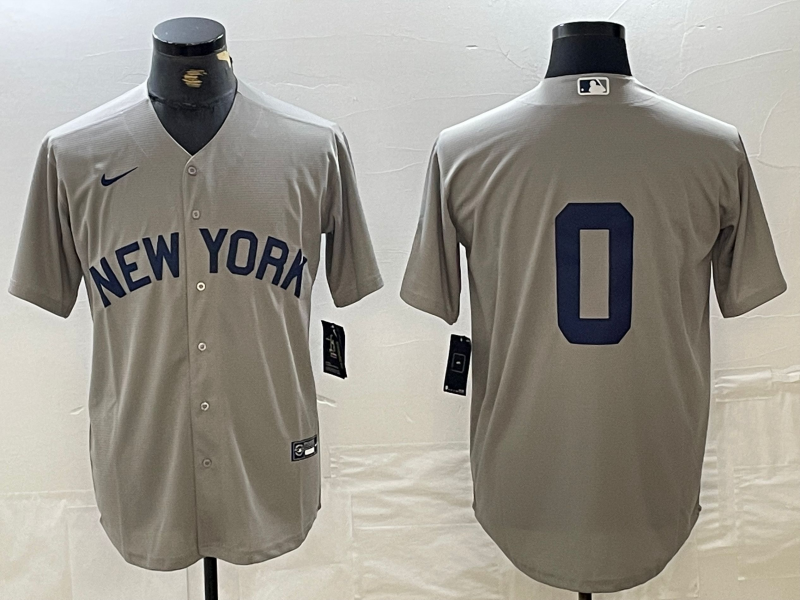 Men's New York Yankees Marcus Stroman Gray Limited Player Jersey baseball jersey product view 1