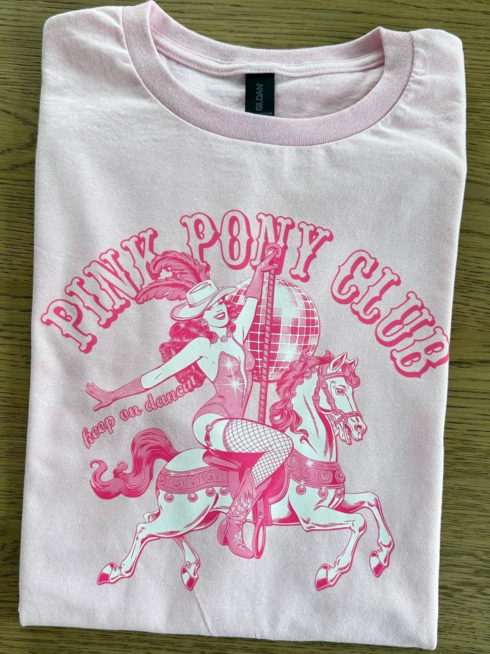 Pink Pony Club Tee Inspired By Chappell Roan Unisex T-shirt, Sweatshirt, Hoodie, Long Sleeve Tee - T-Shirt, Sweatshirt, Hoodie