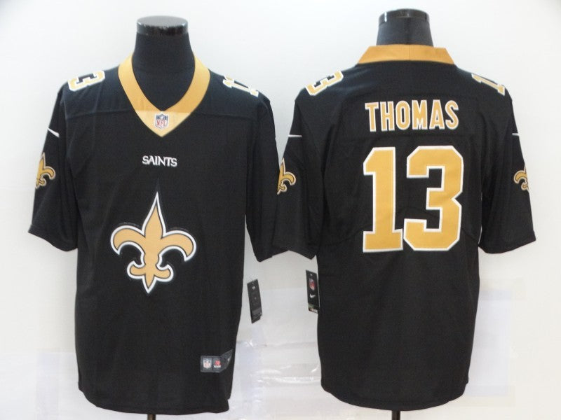Men's New Orleans Saints Michael Thomas #13 Black Alternate Game Player Jersey1 football jersey product view 1