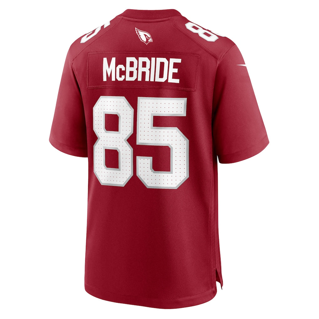 A.Cardinals #85 Trey McBride Cardinal Team Game Jersey sports jersey product view 1