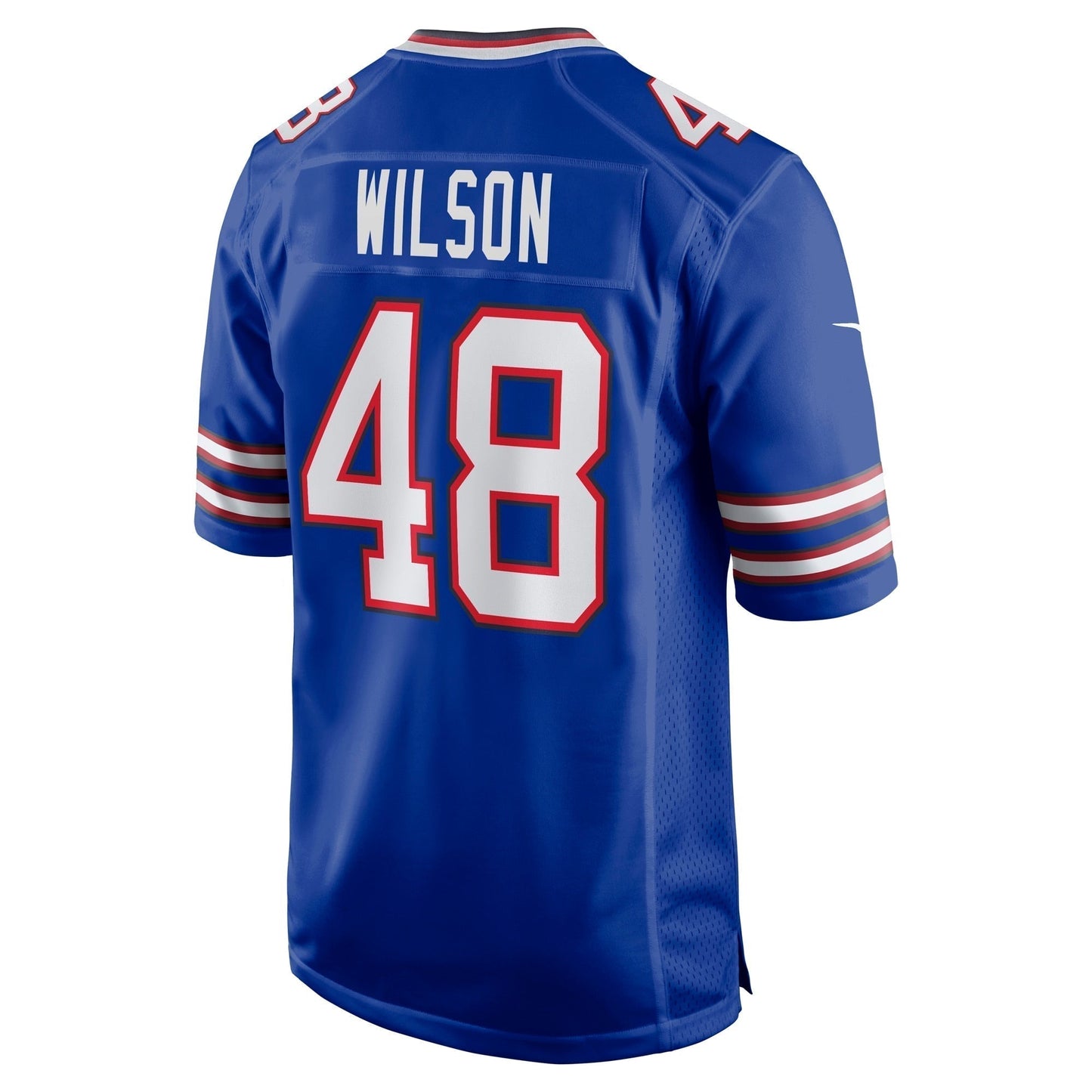 Joel Wilson Buffalo Bills Team Game Jersey - Royal football jersey product view 3