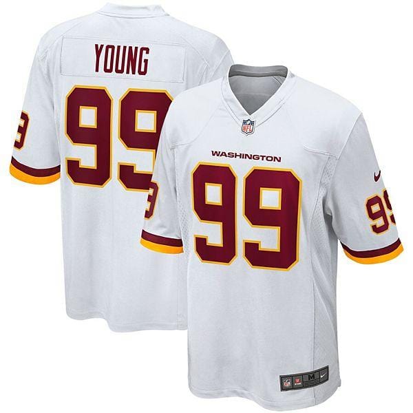 Chase Young Washington Football Team Jersey football jersey product view 1