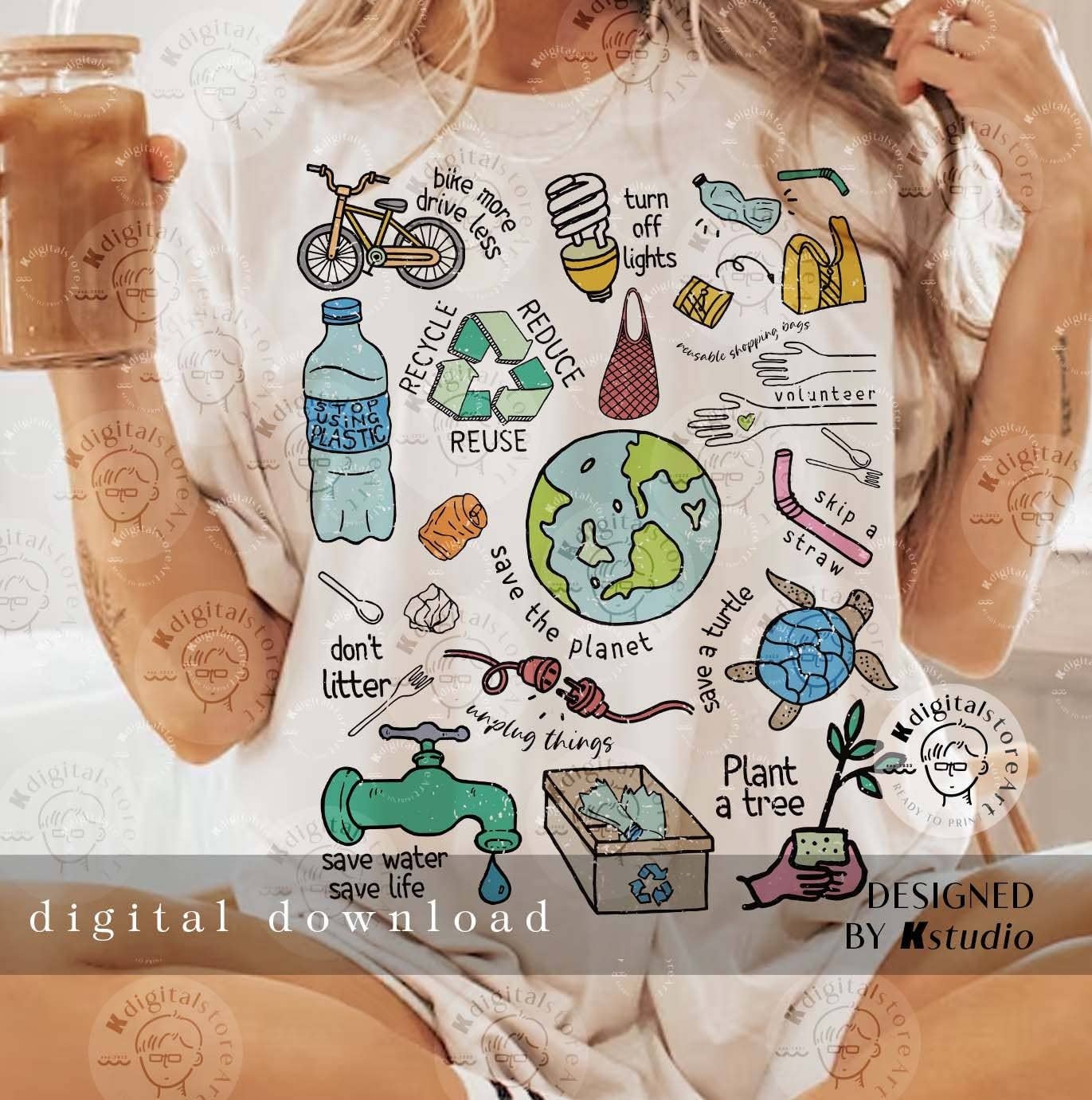 Earth Day Every Day, There Is No Planet B, Save the Planet Unisex T-shirt, Sweatshirt, Hoodie, Long Sleeve Tee - T-Shirt, Sweatshirt, Hoodie