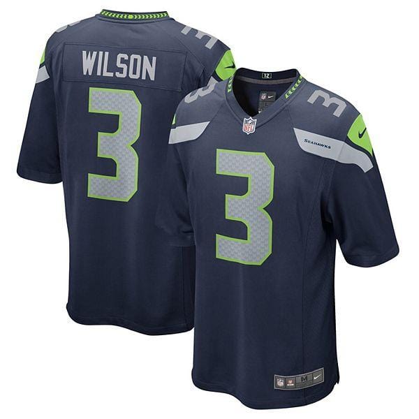 Russell Wilson Seattle Seahawks Jersey football jersey product view 1