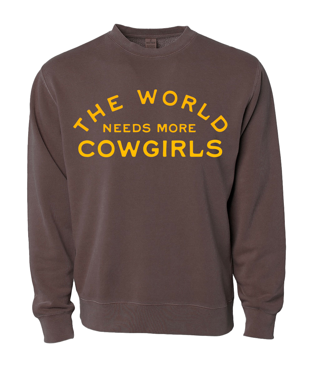 Cowgirls Crewneck Unisex T-shirt, Sweatshirt, Hoodie, Long Sleeve Tee - T-Shirt, Sweatshirt, Hoodie