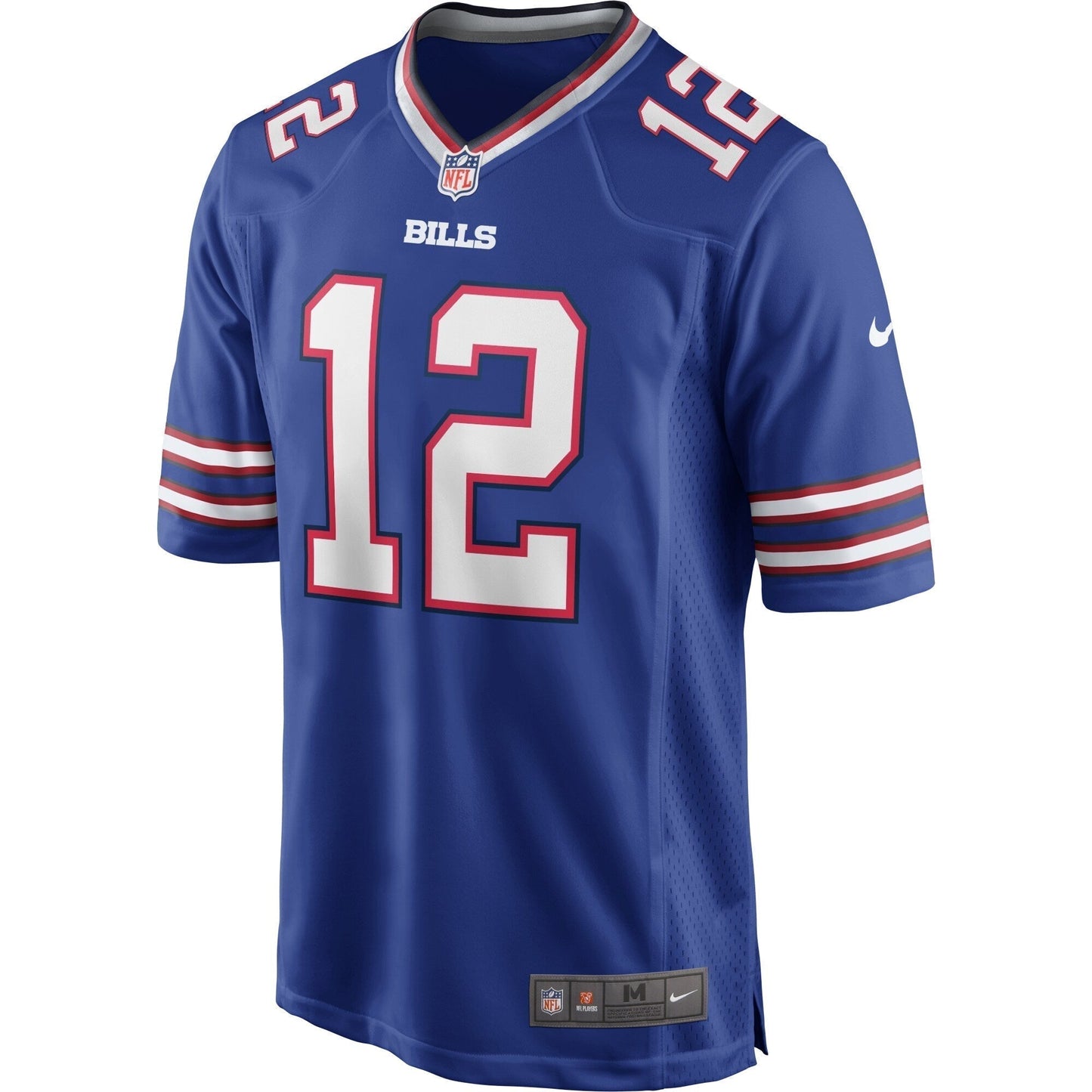 Joe Ferguson Buffalo Bills Game Retired Jersey - Royal football jersey product view 2