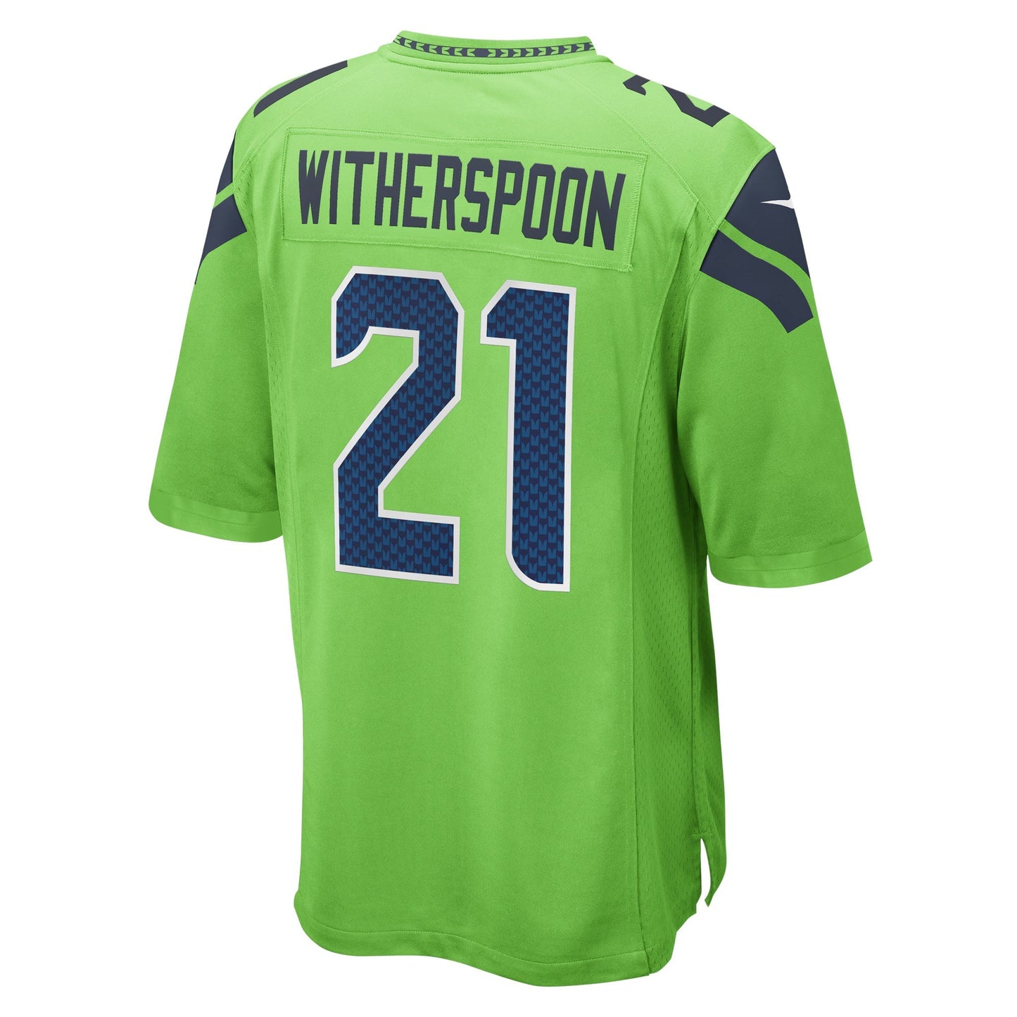 Seattle Seahawks Devon Witherspoon Neon Green Game Jersey football jersey product view 1