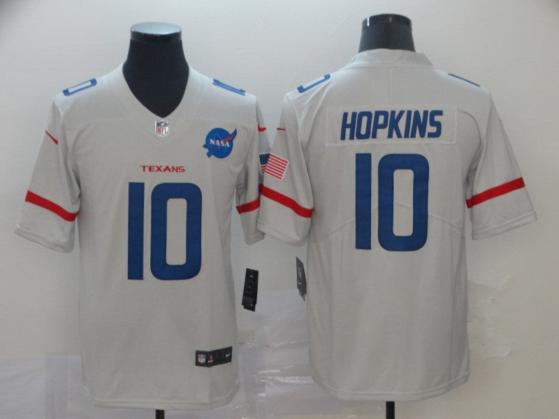 Men's Houston Texans DeAndre Hopkins #10 White City Edition Game Jersey1 football jersey product view 1