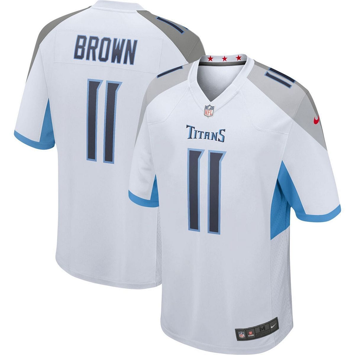 AJ Brown Tennessee Titans Jersey football jersey product view 1