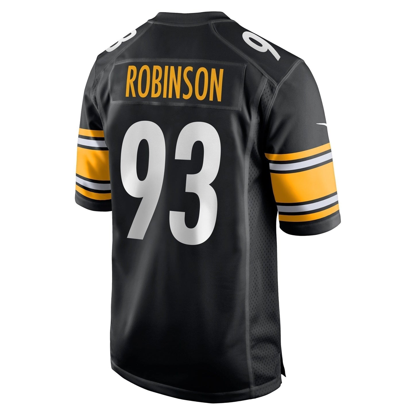 Mark Robinson Pittsburgh Steelers Game Jersey - Black football jersey product view 3