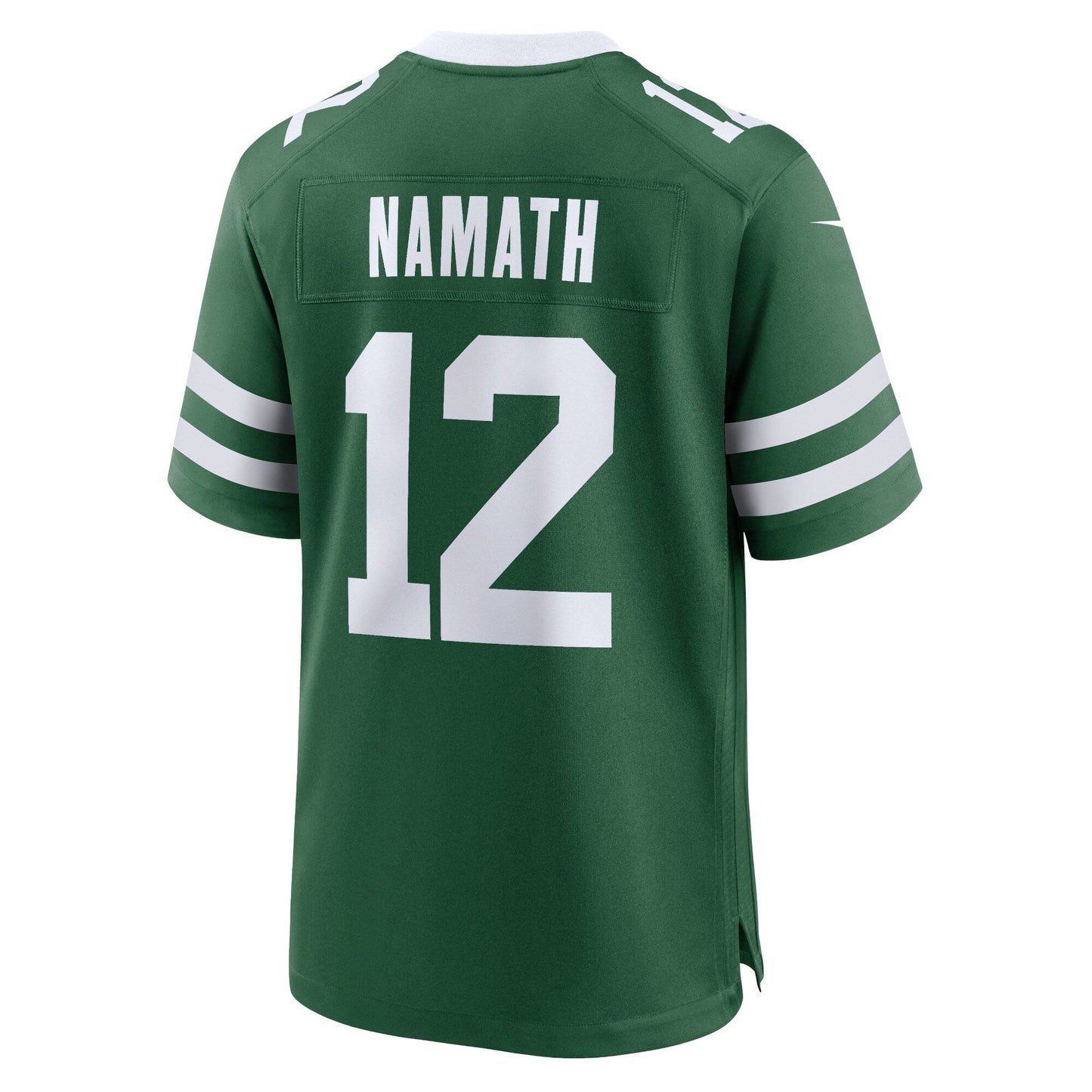 Joe Namath New York Jets Game Jersey - Legacy Green football jersey product view 3
