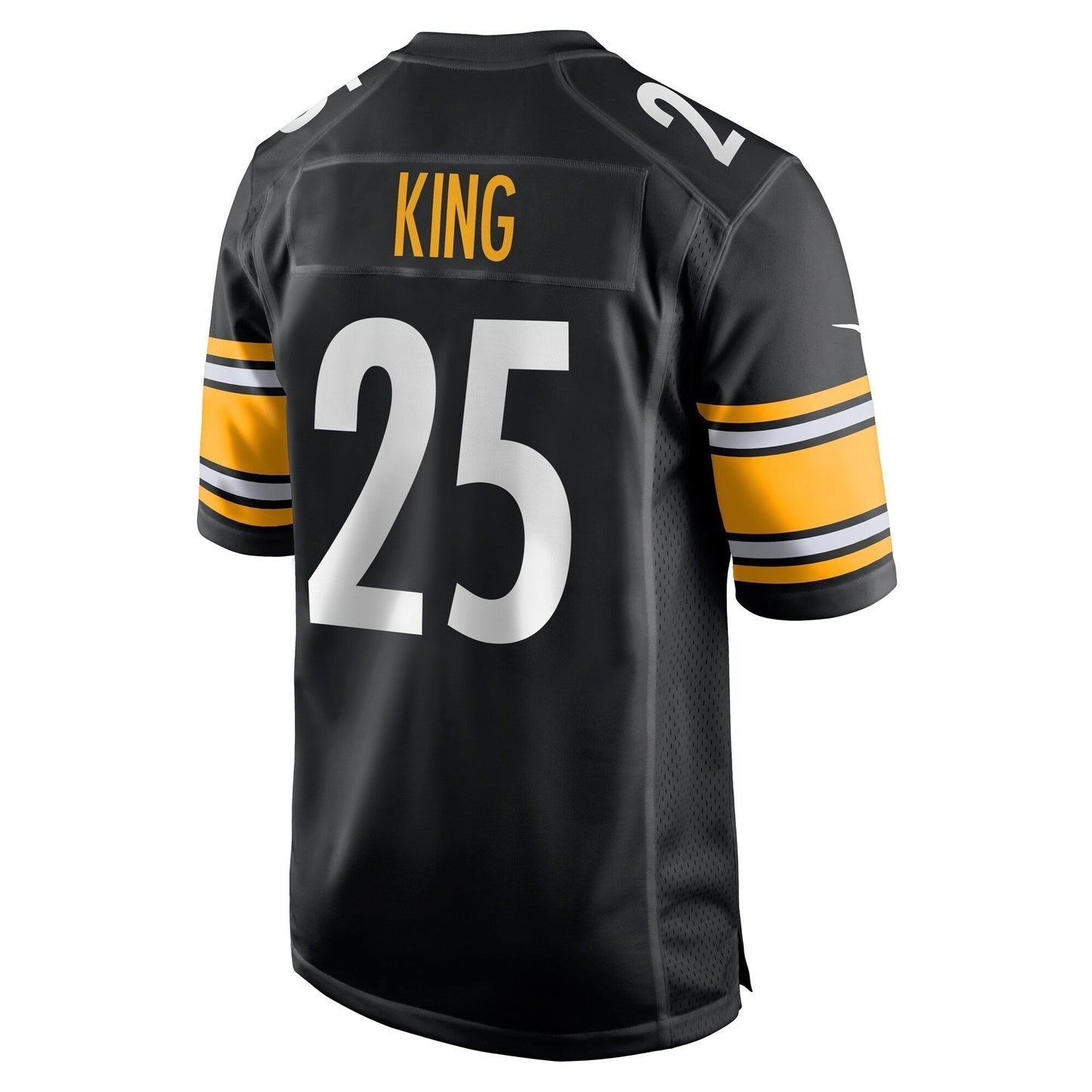 Desmond King Pittsburgh Steelers Game Jersey - Black football jersey product view 3