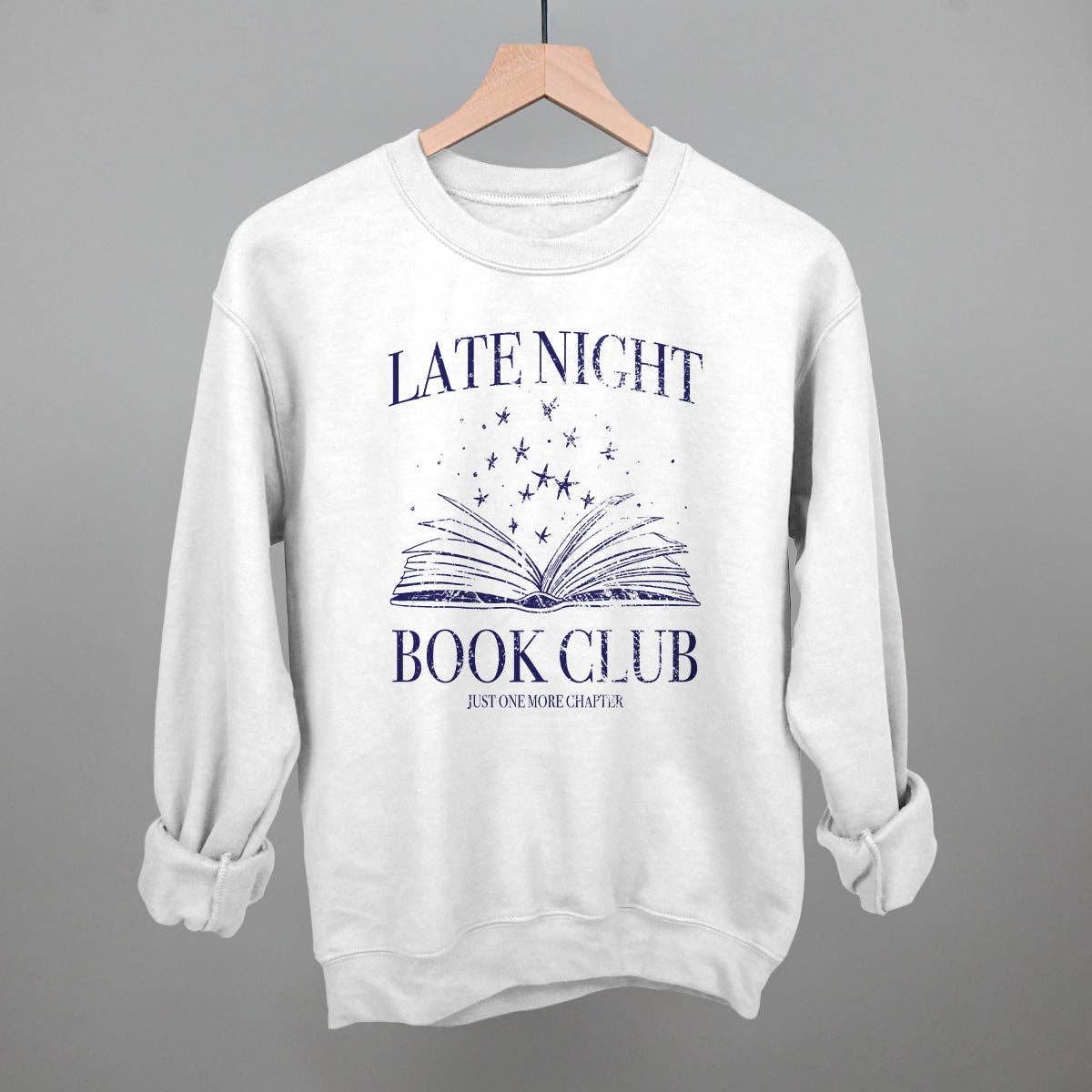Late Night Book Club Unisex T-shirt, Sweatshirt, Hoodie, Long Sleeve Tee - T-Shirt, Sweatshirt, Hoodie