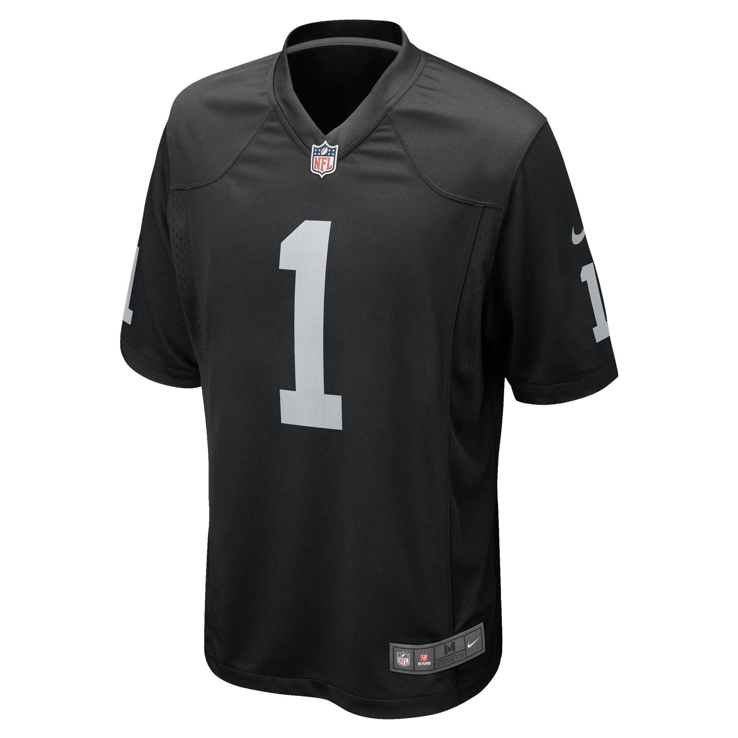 Marcus Epps Las Vegas Raiders Game Jersey - Black football jersey product view 2
