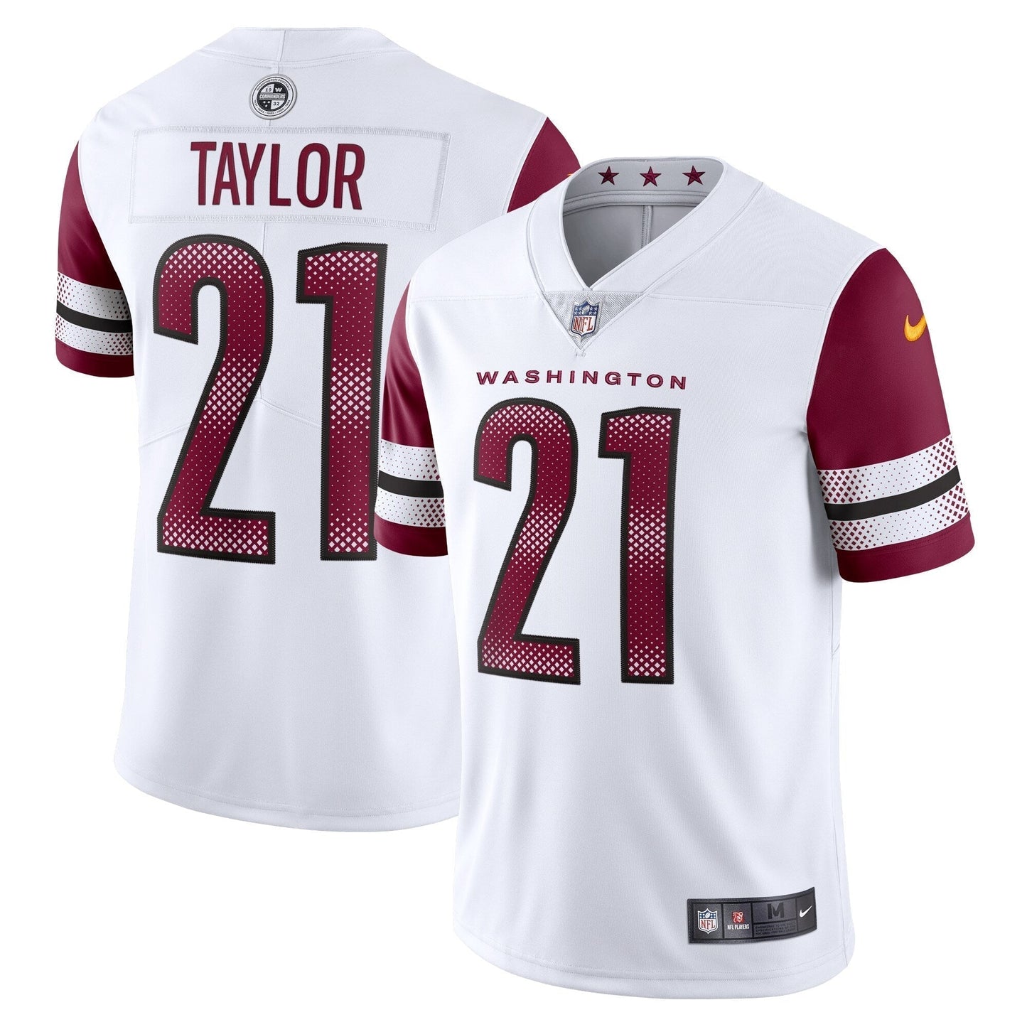 Sean Taylor Washington Commanders 2022 Retired Limited Jersey - White football jersey product view 1