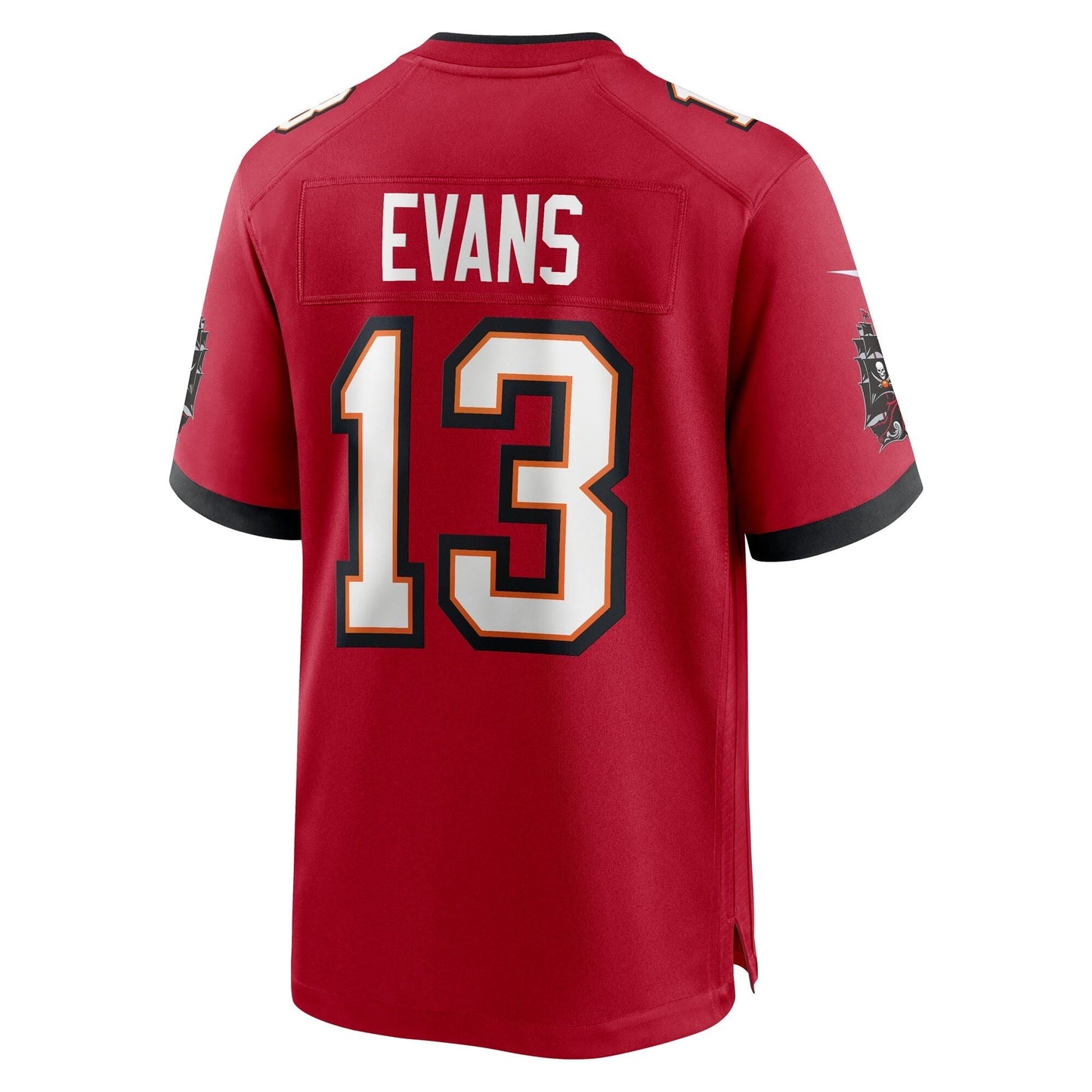 Tampa Bay Buccaneers Mike Evans Red 50th Season Team Game Jersey football jersey product view 2
