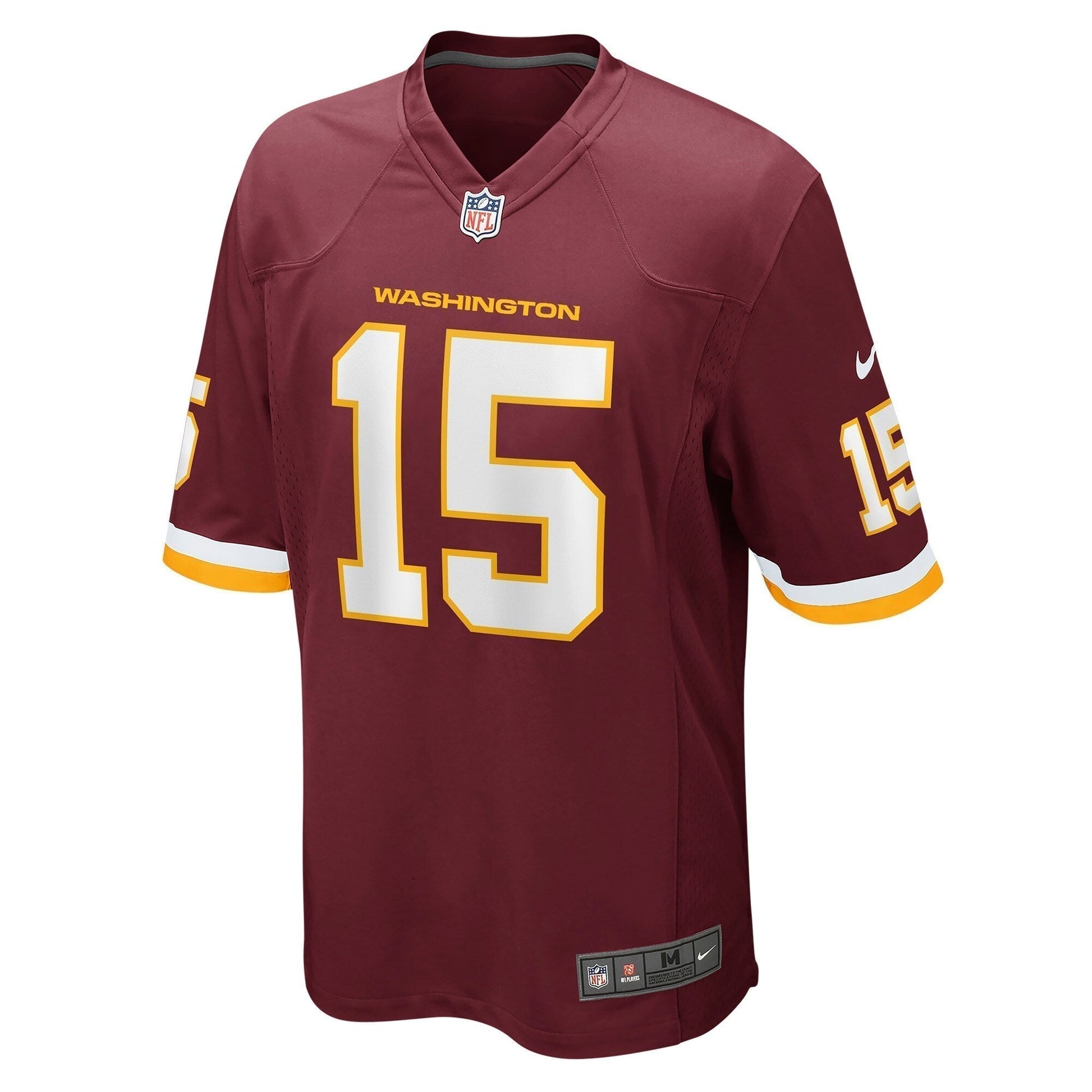 Dax Milne Washington Football Team Game Jersey - Burgundy football jersey product view 2