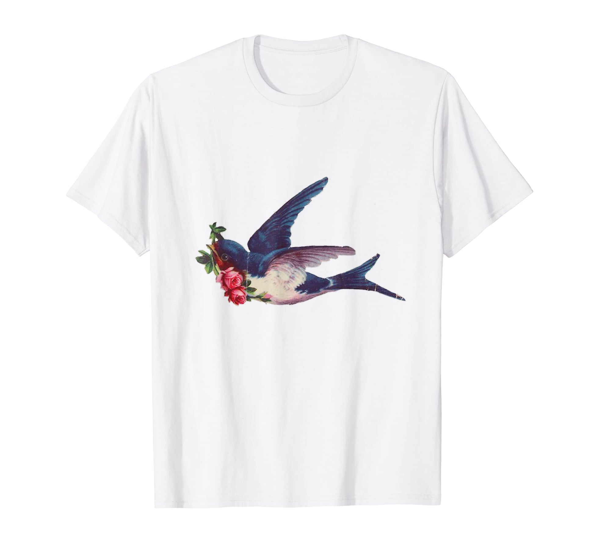 Womens Mens Swallow Tattoo T-Shirt - Casual Everyday Wear Unisex - T-Shirt, Sweatshirt, Hoodie
