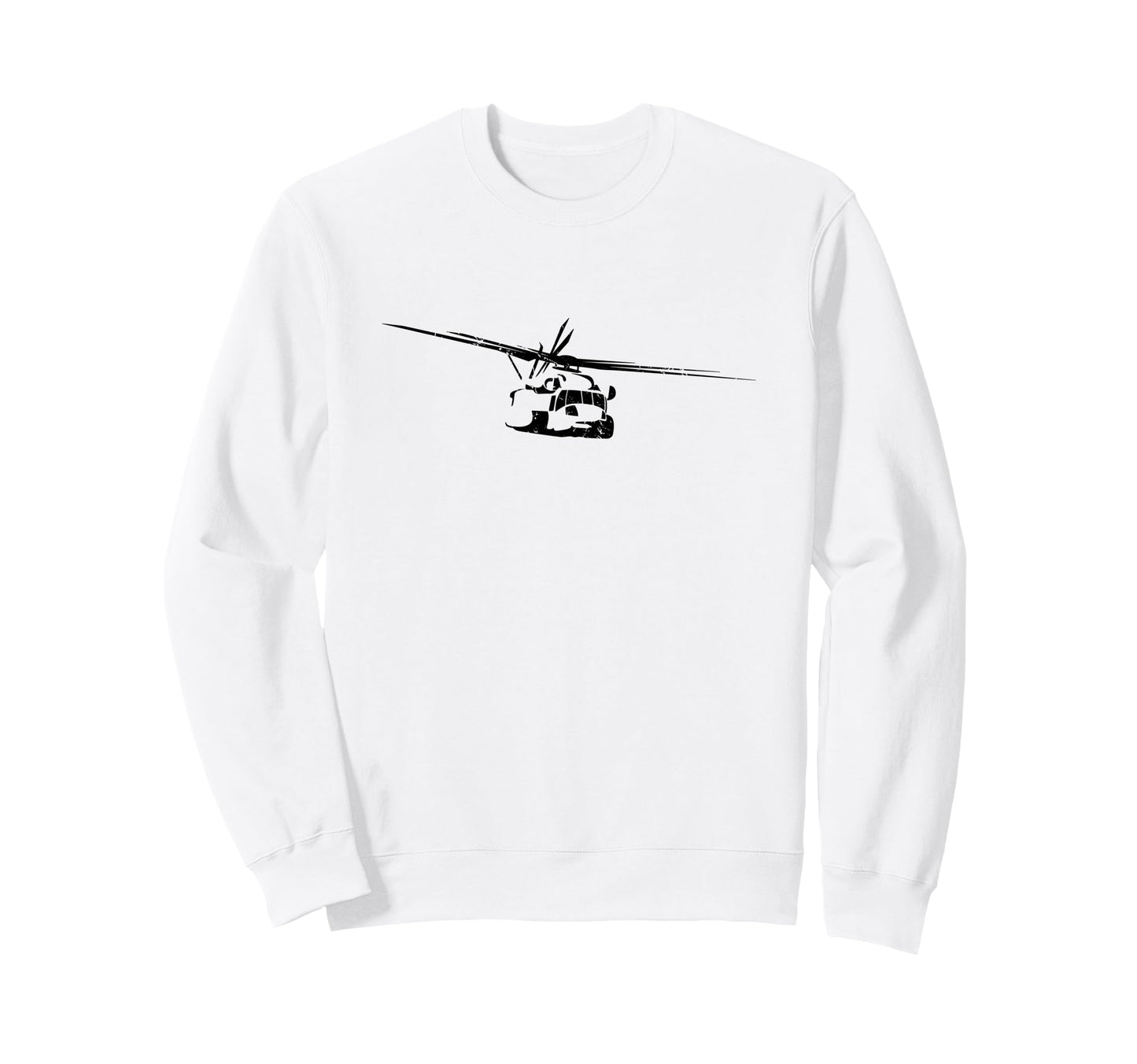 Ch 53 Helicopter Military Aviation Sweatshirt - Trendy Graphic Men Women - T-Shirt, Sweatshirt, Hoodie