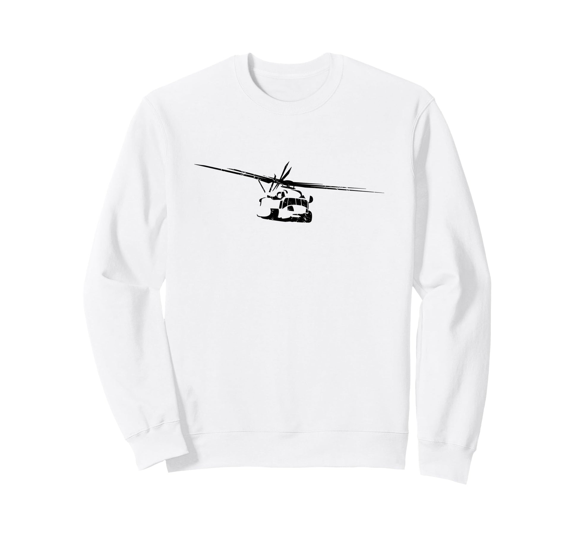 Ch 53 Helicopter Military Aviation Sweatshirt - Trendy Graphic Men Women - T-Shirt, Sweatshirt, Hoodie