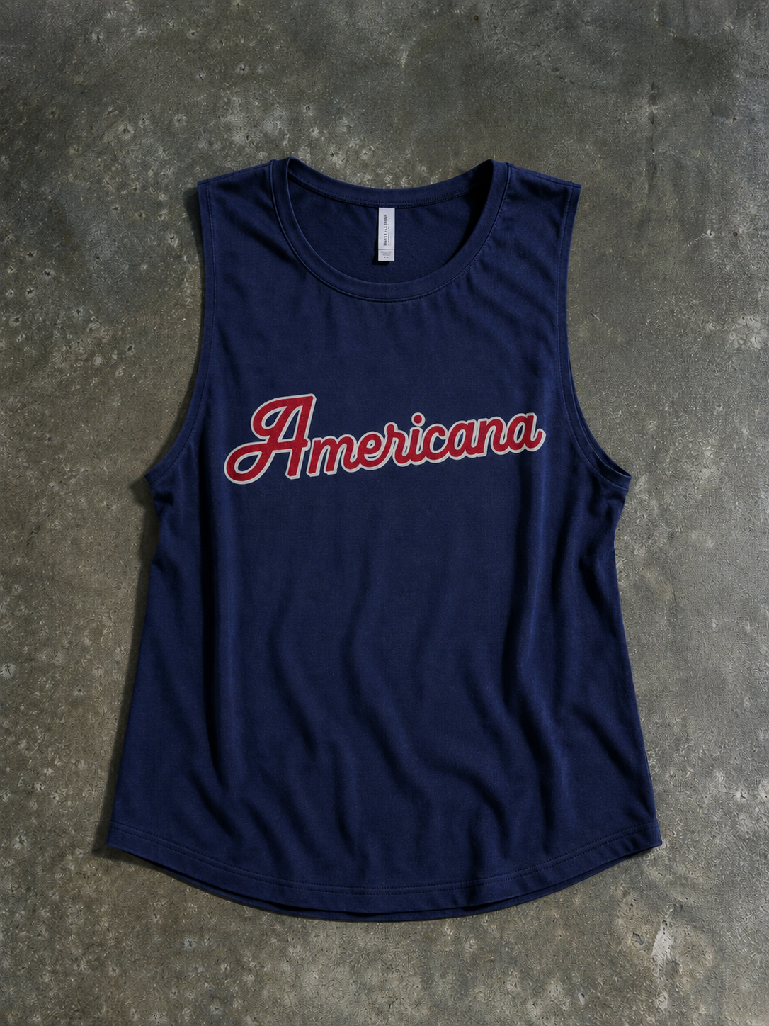 Flowy Scoop Muscle Tank Americana Summer Tank Unisex T-shirt, Sweatshirt, Hoodie, Long Sleeve Tee - T-Shirt, Sweatshirt, Hoodie