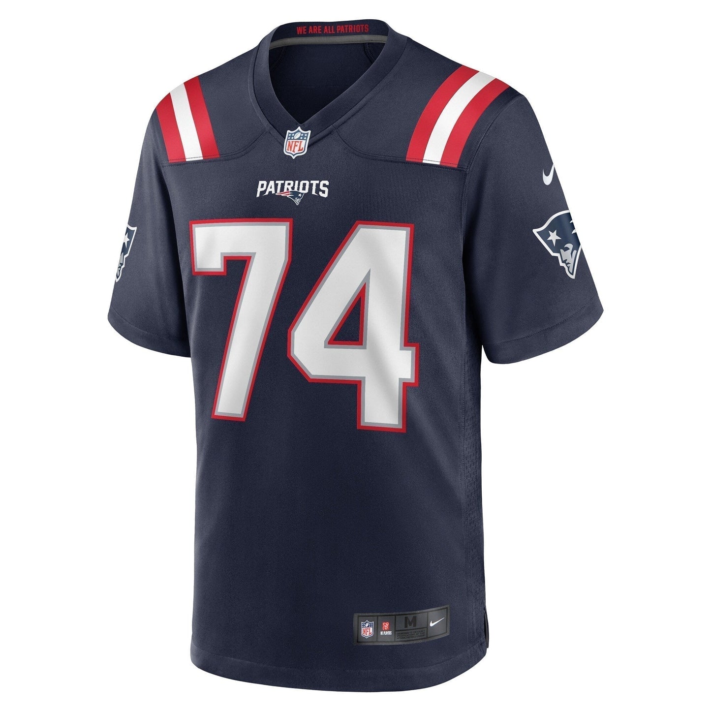 LaBryan Ray New England Patriots Game Jersey - Navy football jersey product view 2