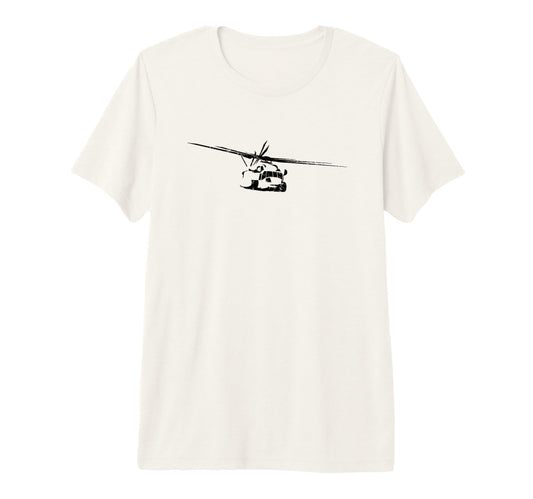 Ch 53 Helicopter Military Aviation T-Shirt - Graphic Print Unisex - T-Shirt, Sweatshirt, Hoodie