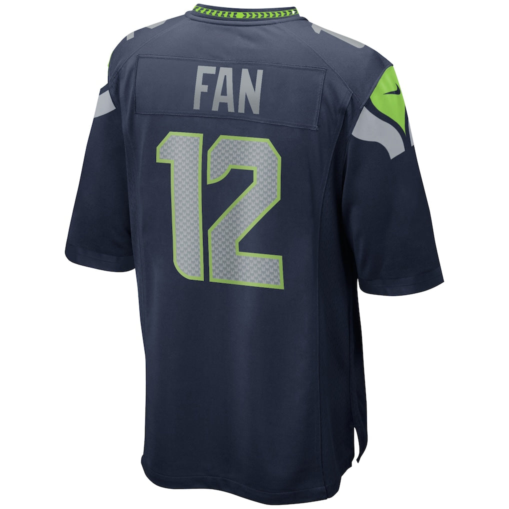 S.Seahawks #12 12s Fan College Navy Team Game Jersey football jersey product view 1