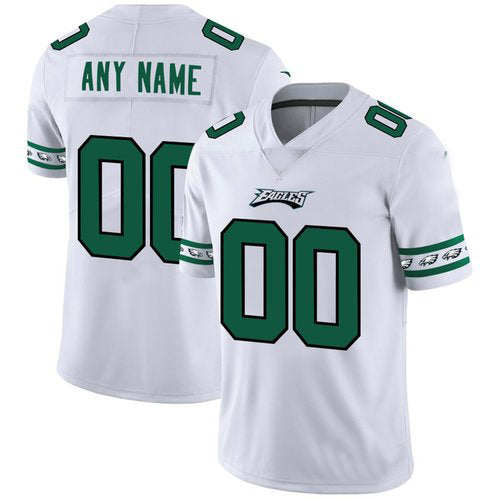 Custom1 Philadelphia Eagles White Team Logo Vapor Limited Jersey1 Stitched American Football Jerseys football jersey product view 1