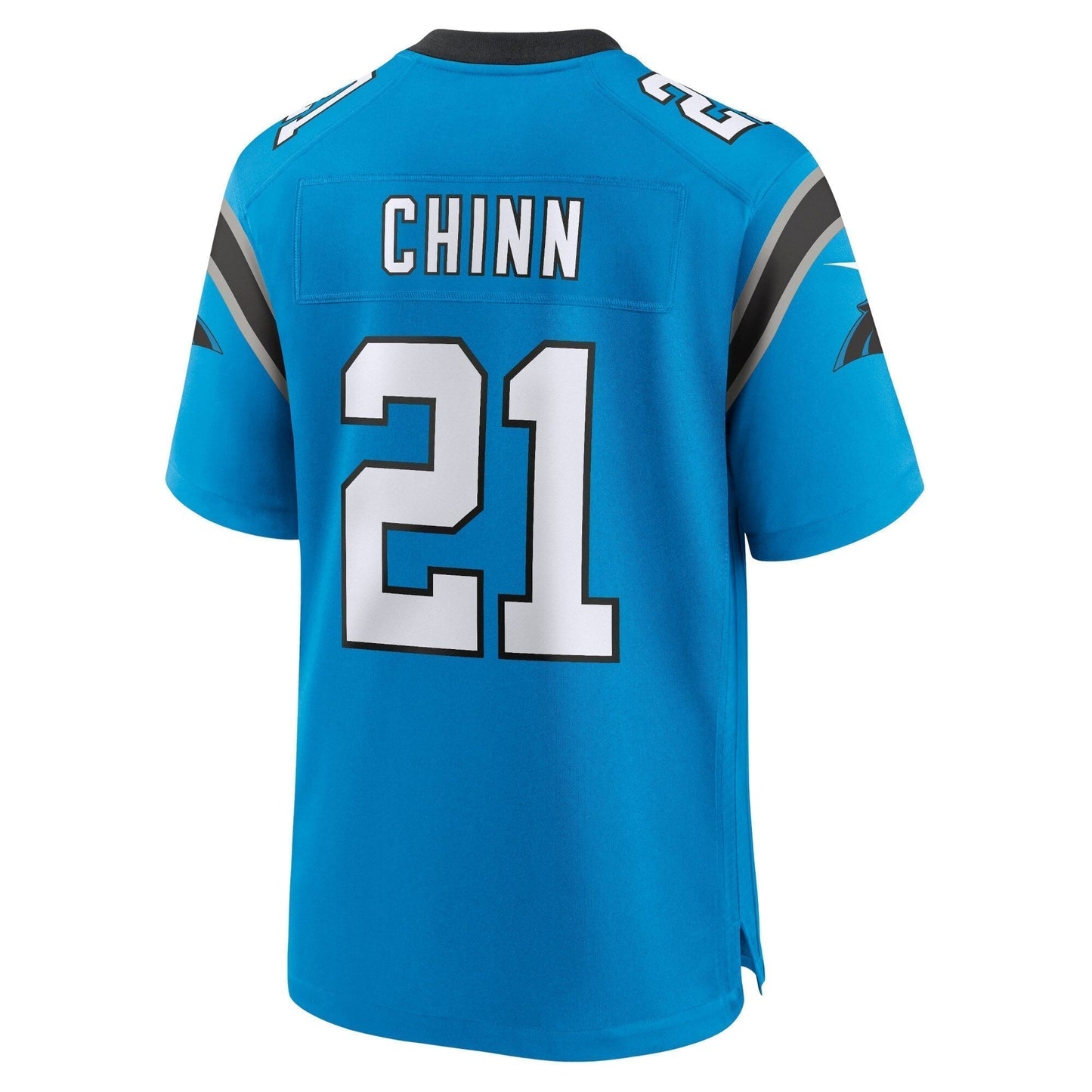 Jeremy Chinn Carolina Panthers Alternate Game Jersey - Blue football jersey product view 3