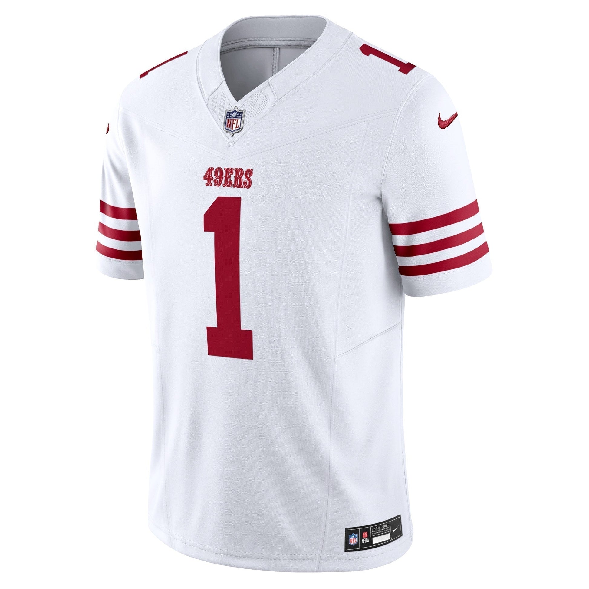 Deebo Samuel Sr San Francisco 49ers Vapor F.U.S.E. Limited Jersey - White football jersey product view 2